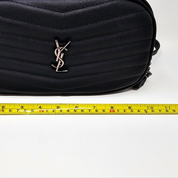 Black Quilted Crossbody Bag - Picture 14 of 16